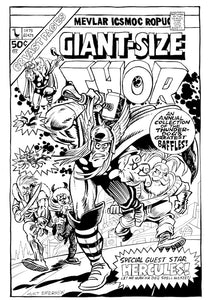 GIANT SIZE THOR cover spoof